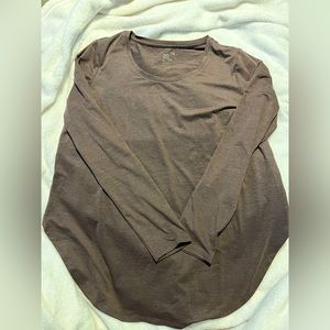 GapFit Brushed Tech Jersey Top long sleeve Women Medium